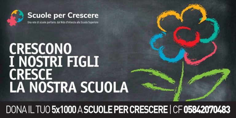 Dona il 5x1000 a Scuole per Crescere